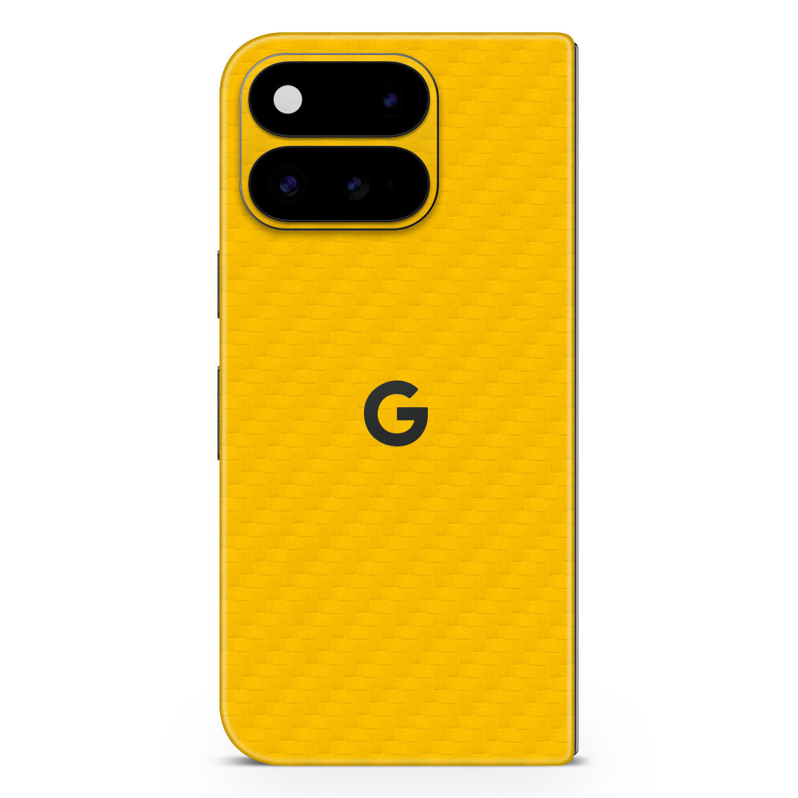 Pixel 11 Pro Fold Carbon Series Yellow Skin