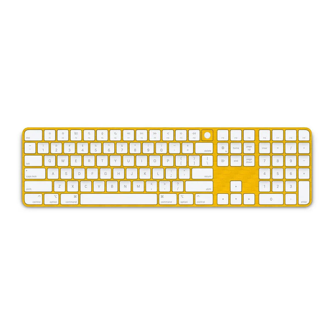 Magic Keyboard with Touch ID and Numeric Keypad Carbon Series Skins - Slickwraps
