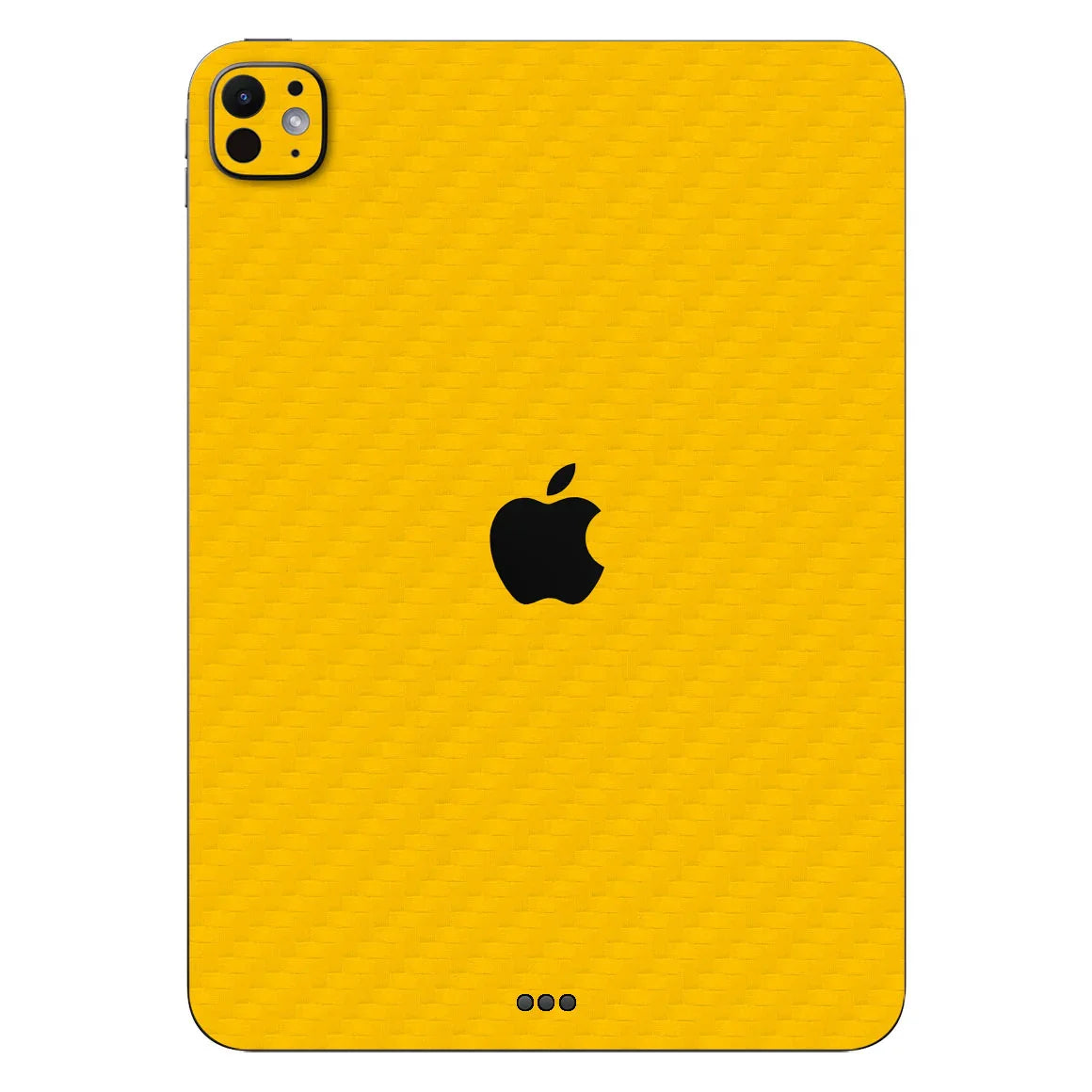 iPad Pro 11" M4 Carbon Series Yellow Skin