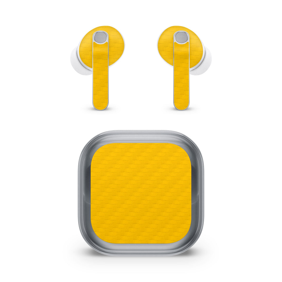 Galaxy Buds4 Pro Carbon Series Yellow Skin