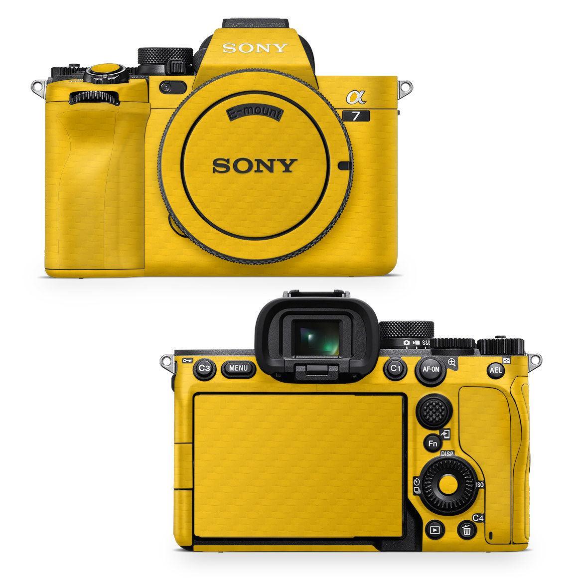Sony A7 IV Mirrorless Camera Carbon Series Skins - Slickwraps