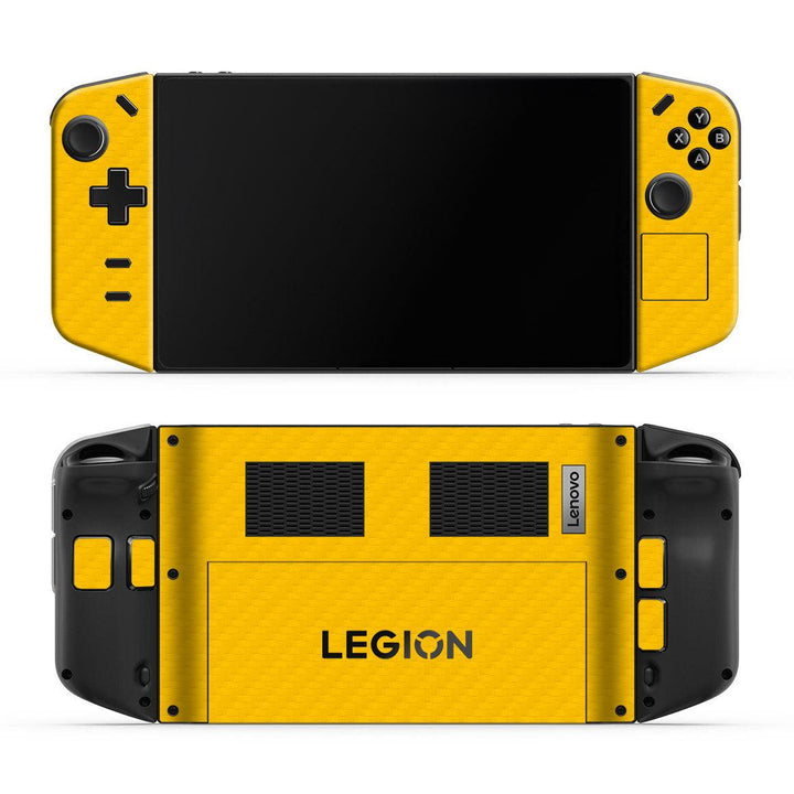 Lenovo Legion Go Carbon Series Yellow Skin