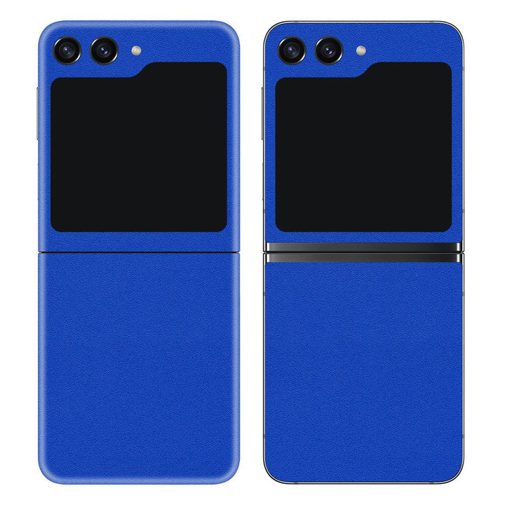 Galaxy Z Flip 5 Color Series Blue Skin