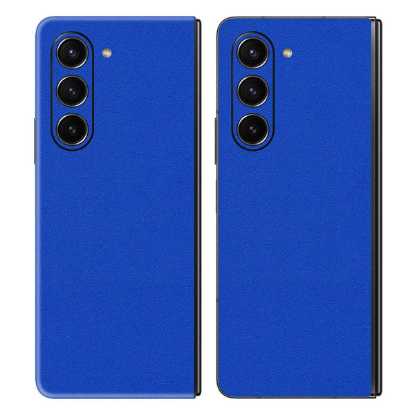 Galaxy Z Fold 5 Color Series Blue Skin