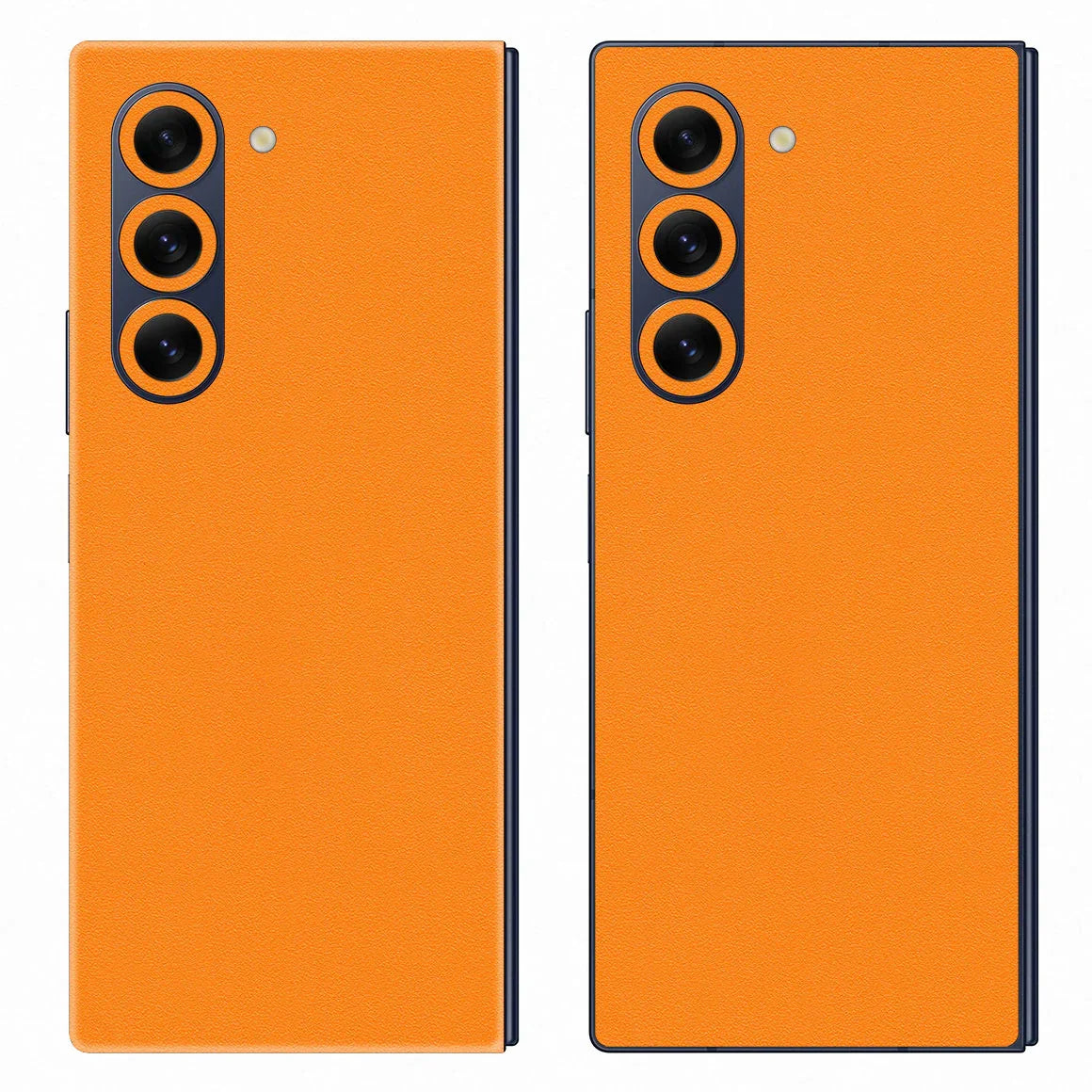 Galaxy Z Fold 6 Color Series Orange Skin