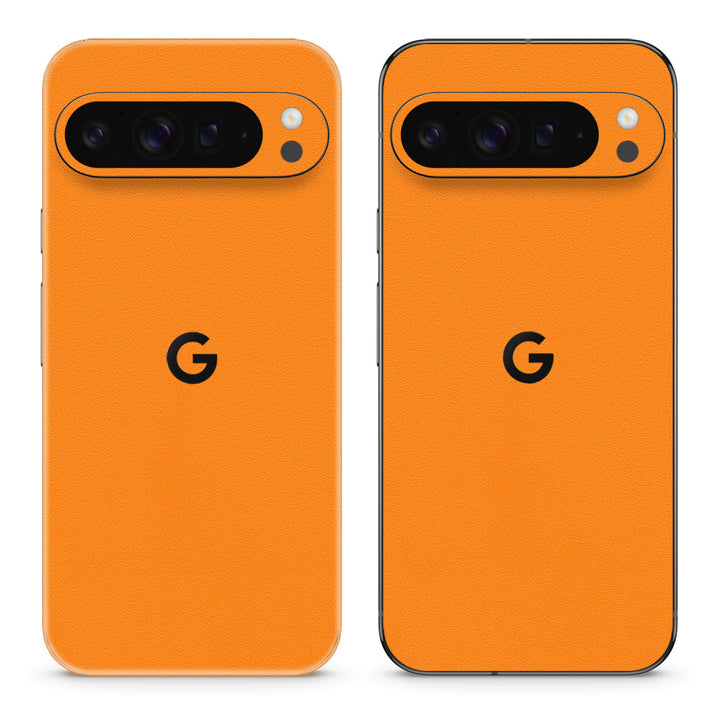 Pixel 10 Pro XL Color Series Orange Skin