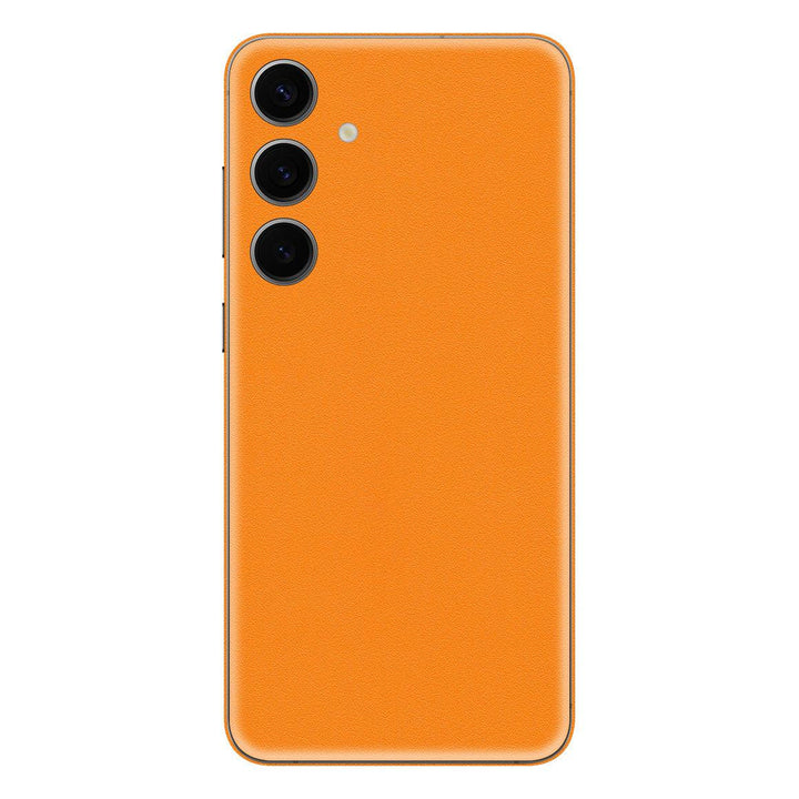 Galaxy S24 Color Series Orange Skin