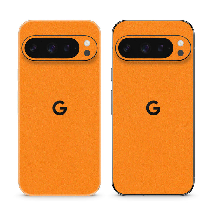 Pixel 10 Pro Color Series Orange Skin