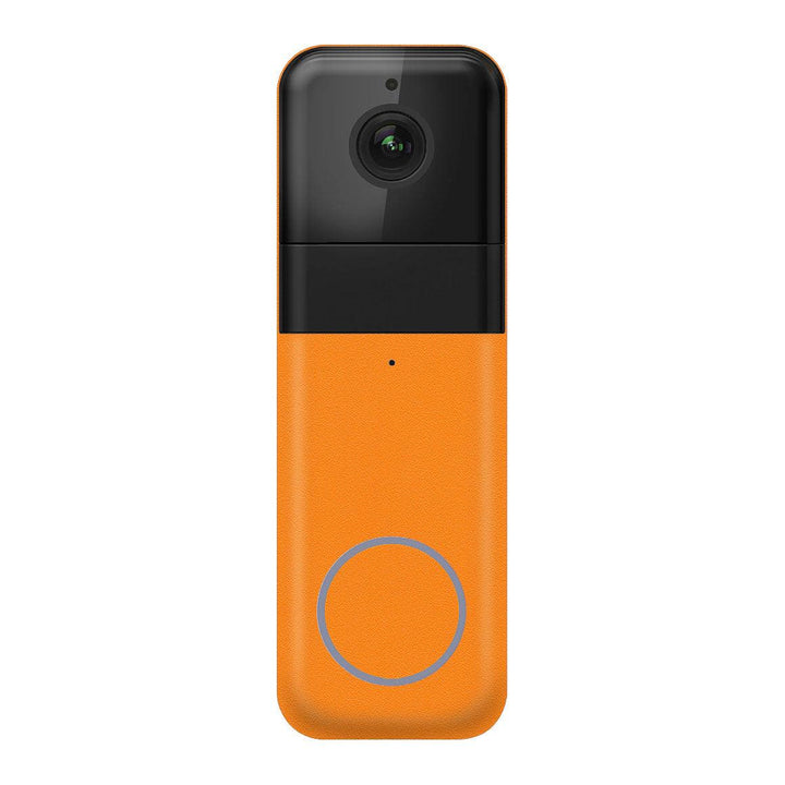 Wyze Video Doorbell Pro Color Series Orange Skin