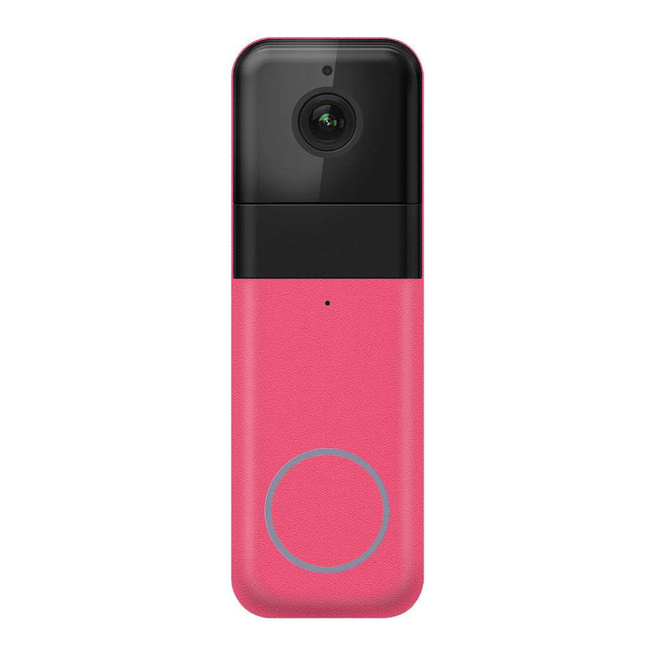 Wyze Video Doorbell Pro Color Series Pink Skin