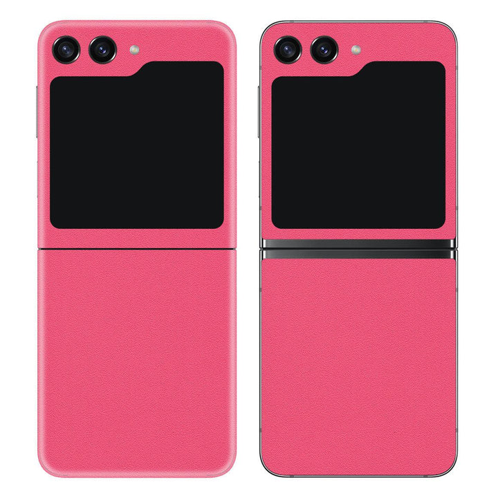 Galaxy Z Flip 5 Color Series Pink Skin