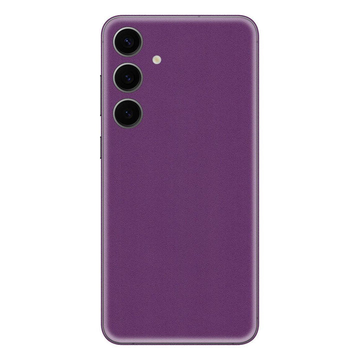Galaxy S24 Color Series Purple Skin
