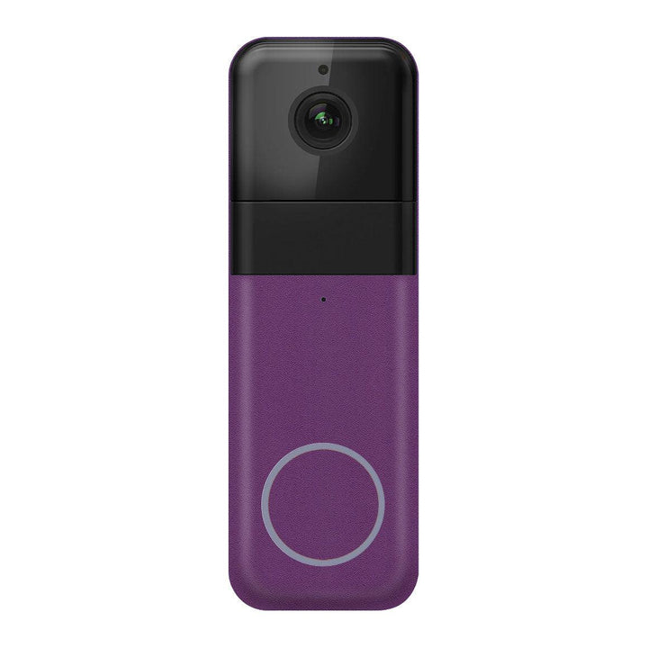 Wyze Video Doorbell Pro Color Series Purple Skin