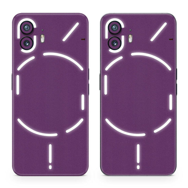 Nothing Phone 2 Color Series Purple Skin