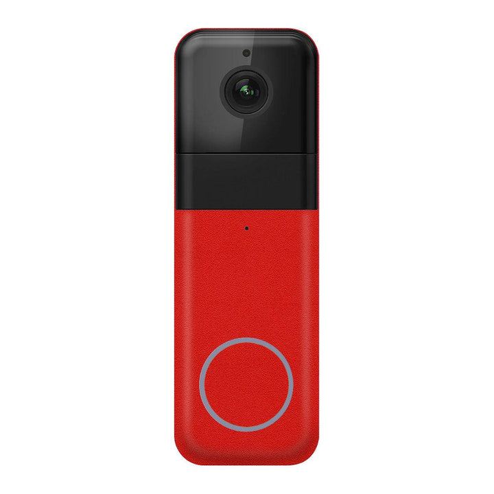 Wyze Video Doorbell Pro Color Series Red Skin