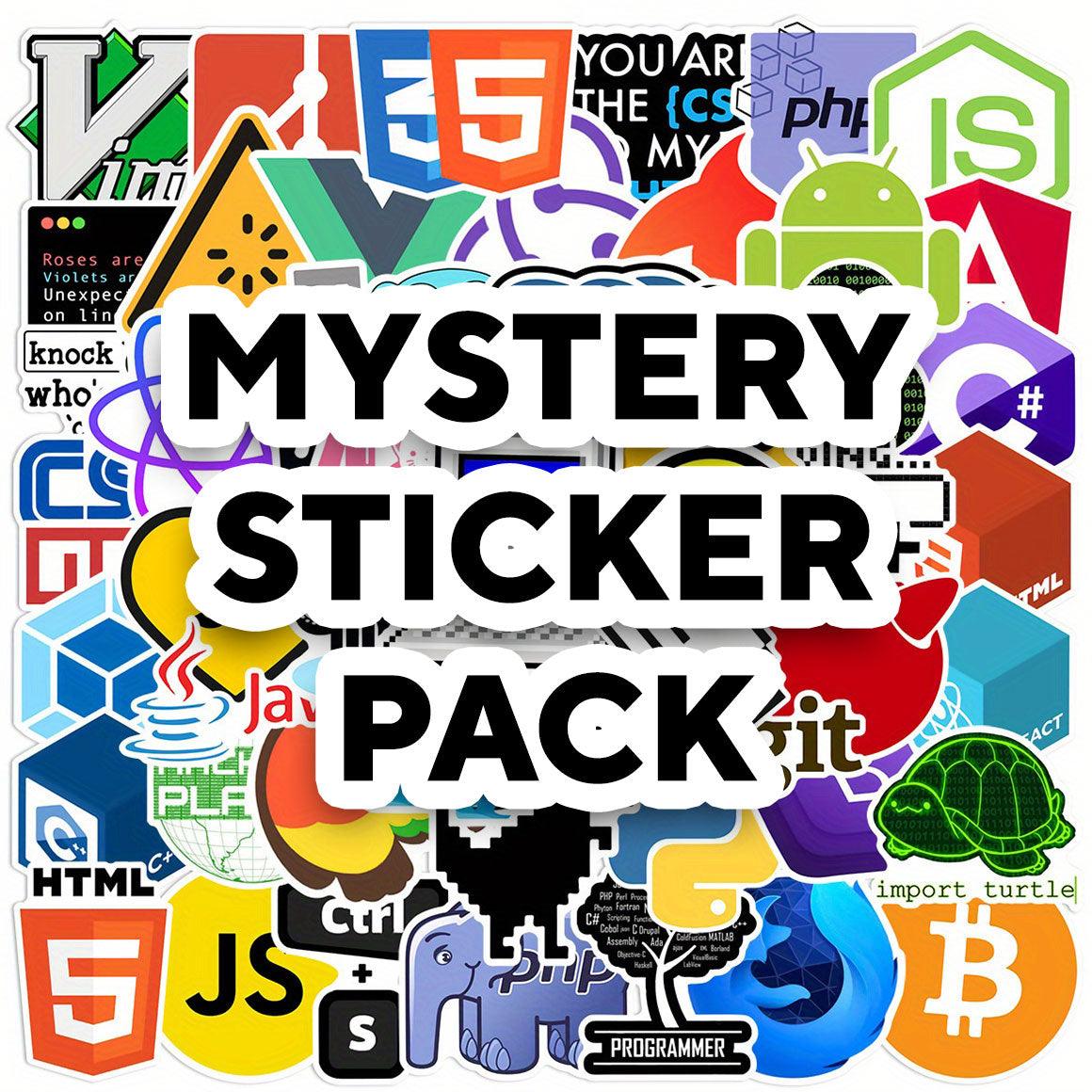 Computer Programming - Mystery Sticker Pack - 50pcs – Slickwraps