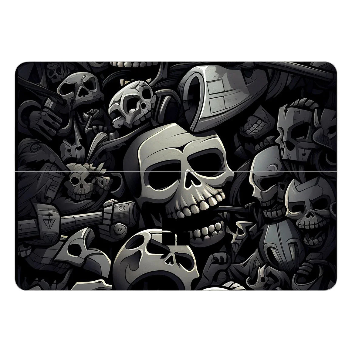 Surface Laptop Studio 2 Designer Series Black Skulls Skin