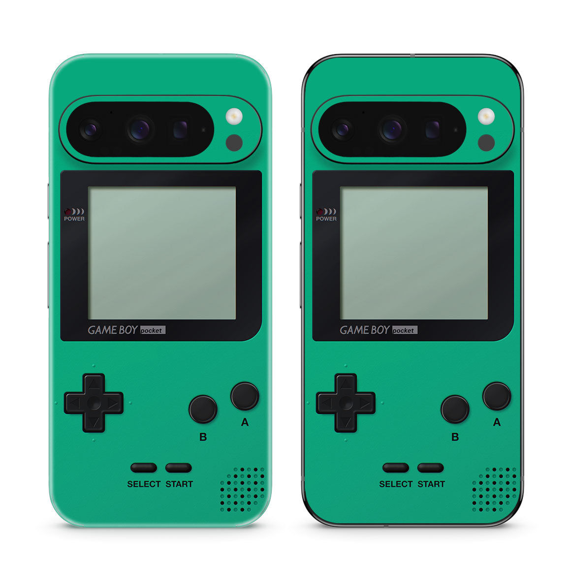 Pixel 10 Pro Designer Series Green Gameboy Skin