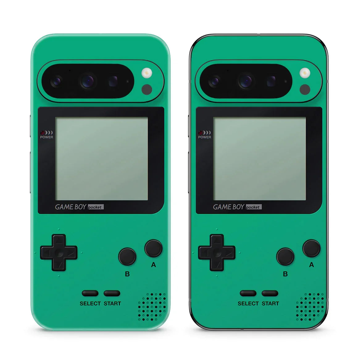 Pixel 9 Pro Designer Series Green Gameboy Skin