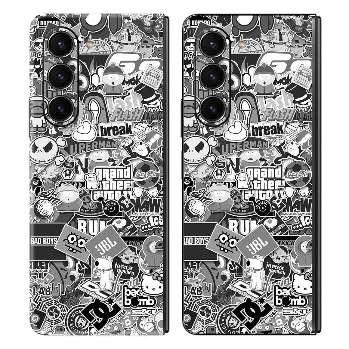 Galaxy Z Fold 5 Designer Series Skins - Slickwraps