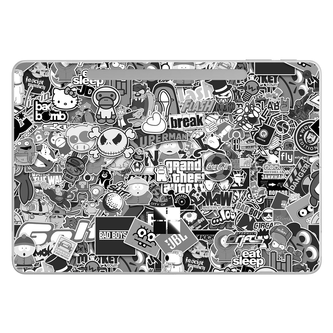 Surface Pro 12-inch Designer Series Monochrome StickerBomb Skin