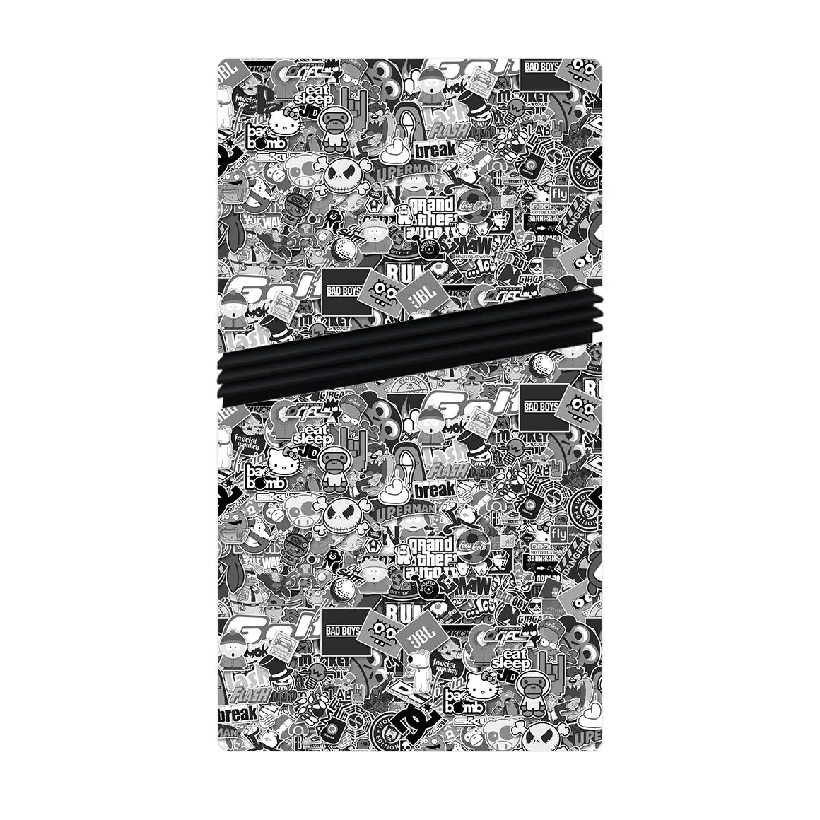 Playstation 5 Pro Designer Series Monochrome StickerBomb Skin