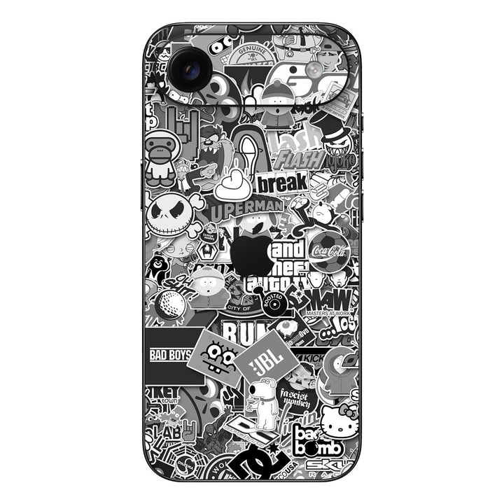 iPhone Air Designer Series Monochrome StickerBomb