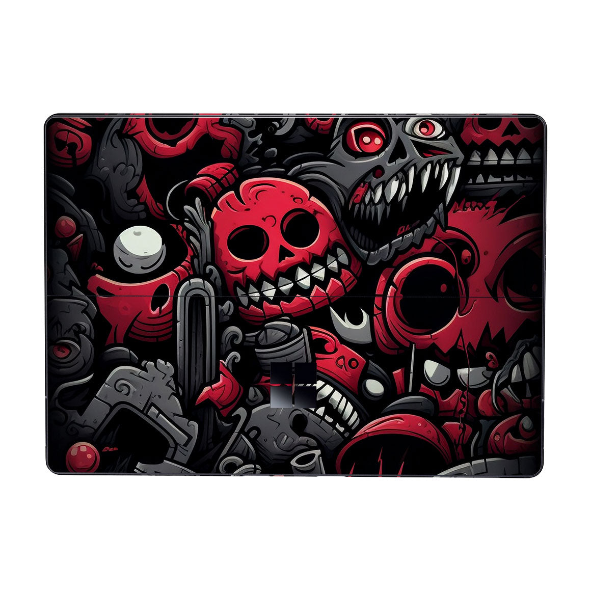 Surface Pro 11 Designer Series Red Skulls Skin