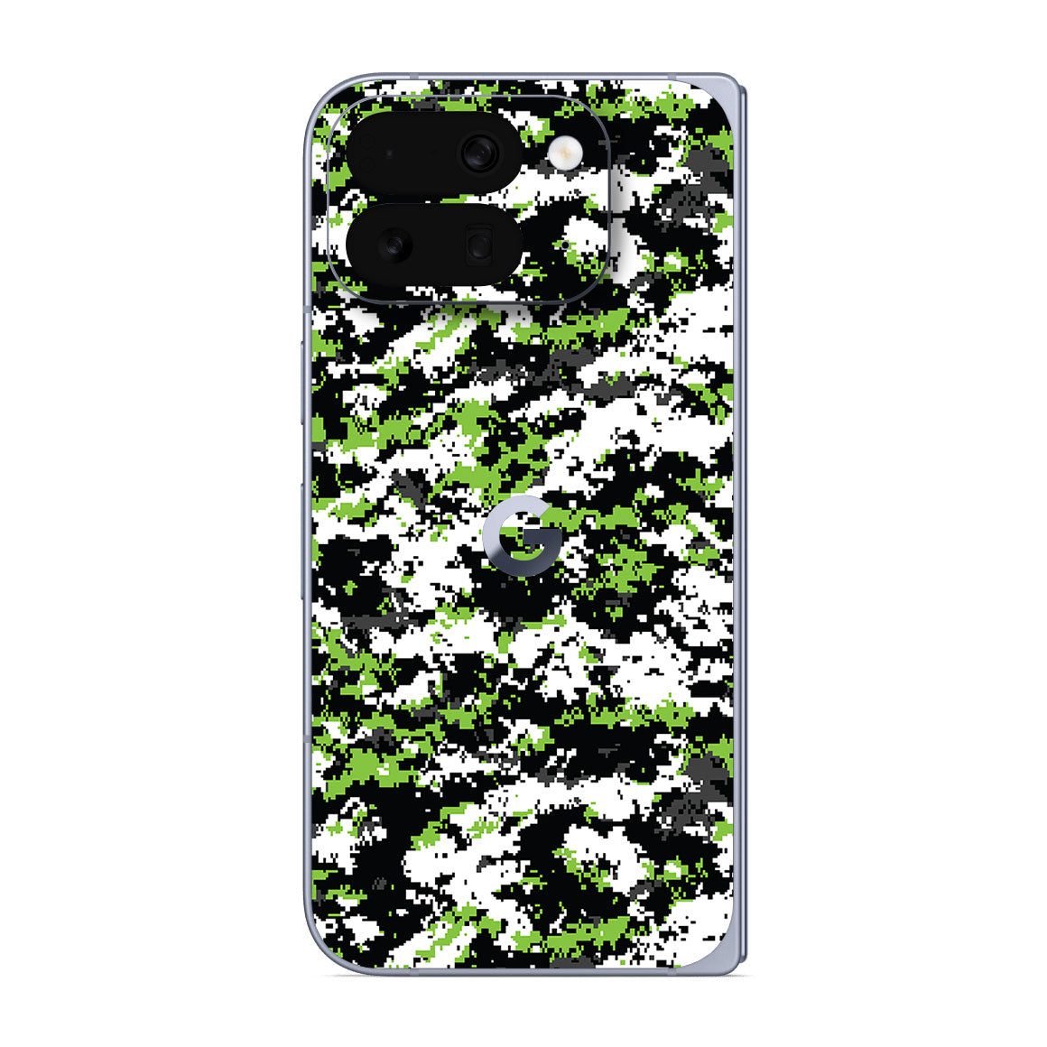 Pixel 10 Pro Fold Designer Series Snow Digi Camo Skin