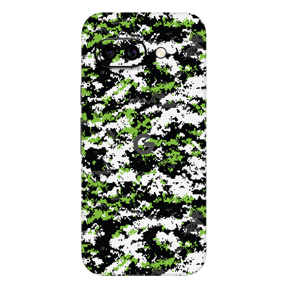 Pixel 9a Designer Series Snow Digi Camo Skin