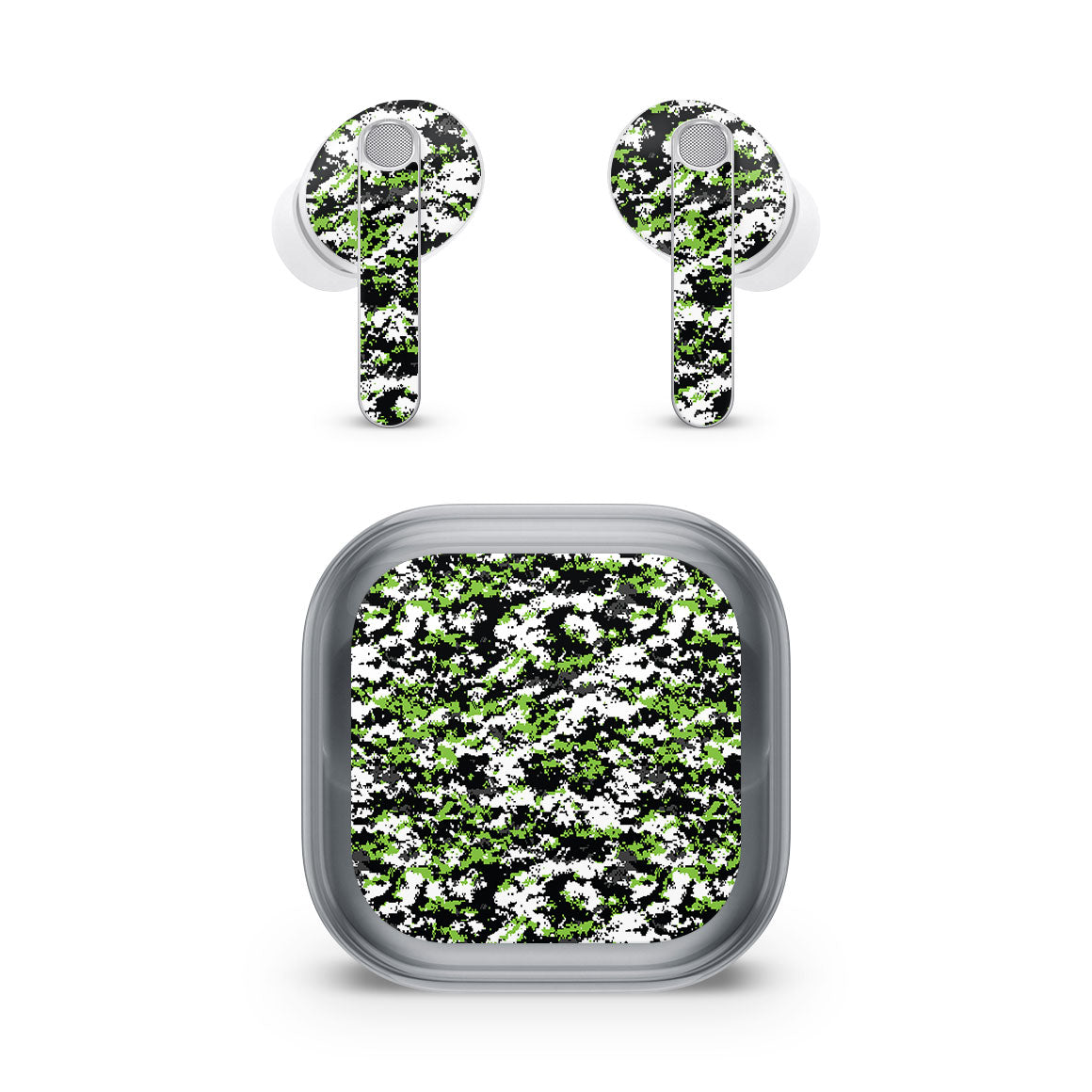 Galaxy Buds4 Pro Designer Series Snow Digi Camo Skin