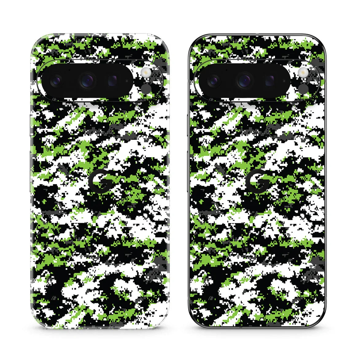 Pixel 9 Pro Designer Series Snow Digi Camo Skin