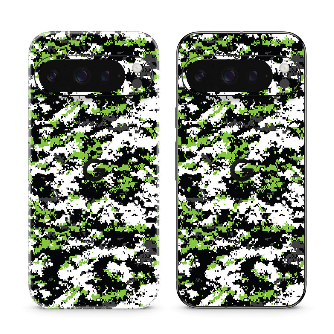 Pixel 10 Pro Designer Series Snow Digi Camo Skin