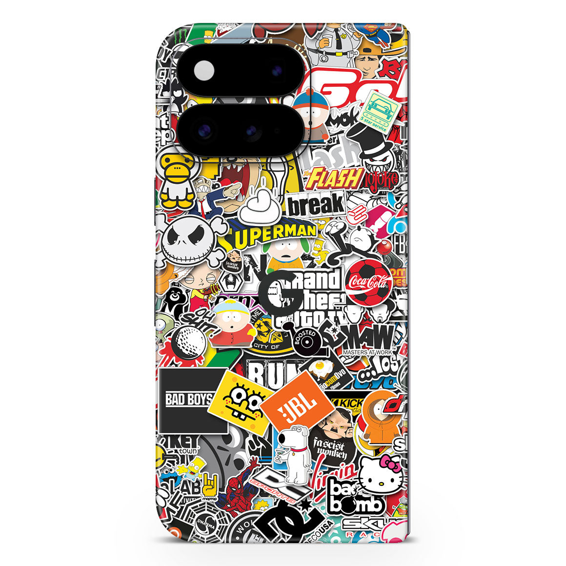 Pixel 11 Pro Fold Designer Series StickerBomb Skin