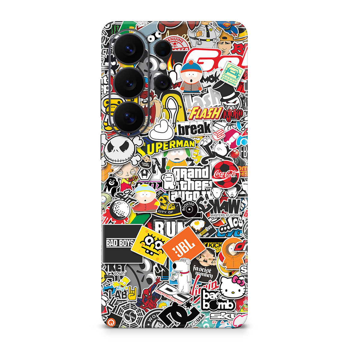 Galaxy S26 Ultra Designer Series StickerBomb Skin