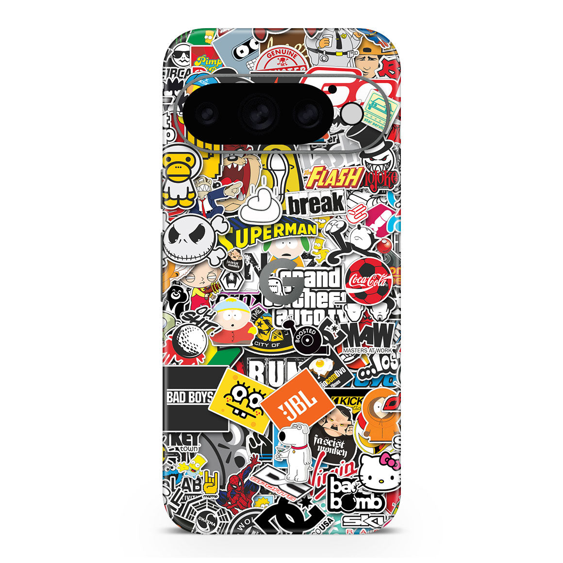 Pixel 11 Pro Designer Series StickerBomb Skin