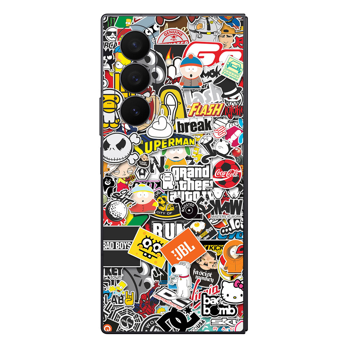 Galaxy Z Fold 7 Designer Series StickerBomb Skin