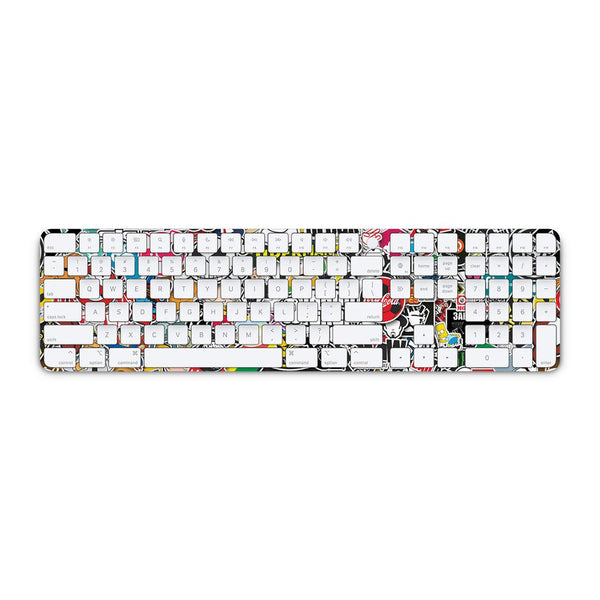 Magic Keyboard with Touch ID and Numeric Keypad Designer Series Skins - Slickwraps