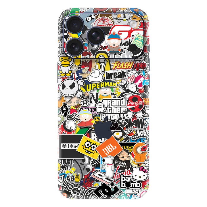 iPhone 17 Pro Max Designer Series StickerBomb