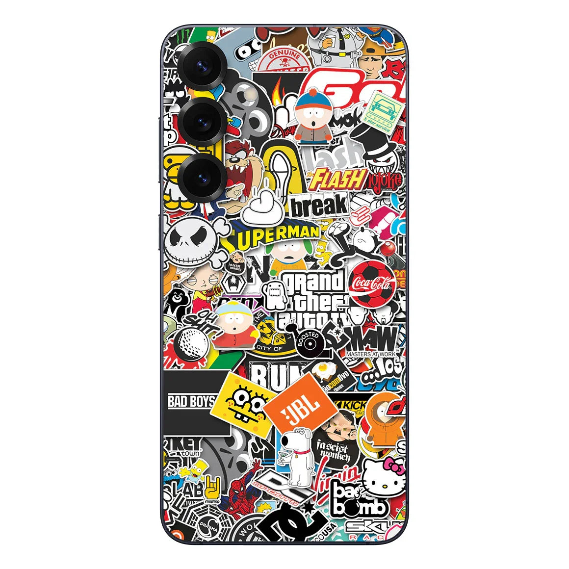 Galaxy S25 Plus Designer Series StickerBomb Skin