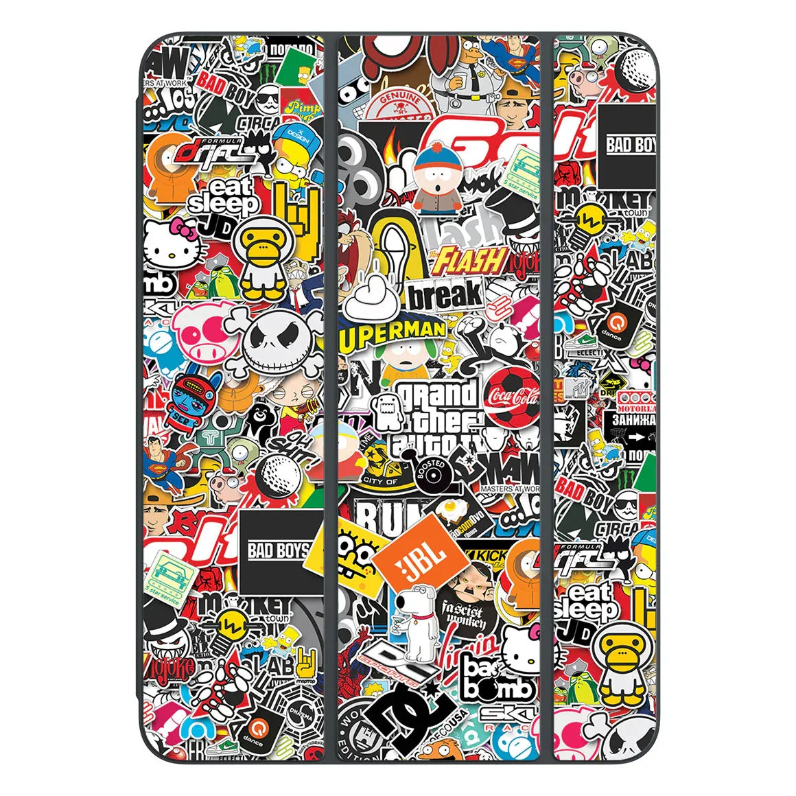 Smart Folio for iPad Pro 11-inch (M4) Designer Series StickerBomb Skin
