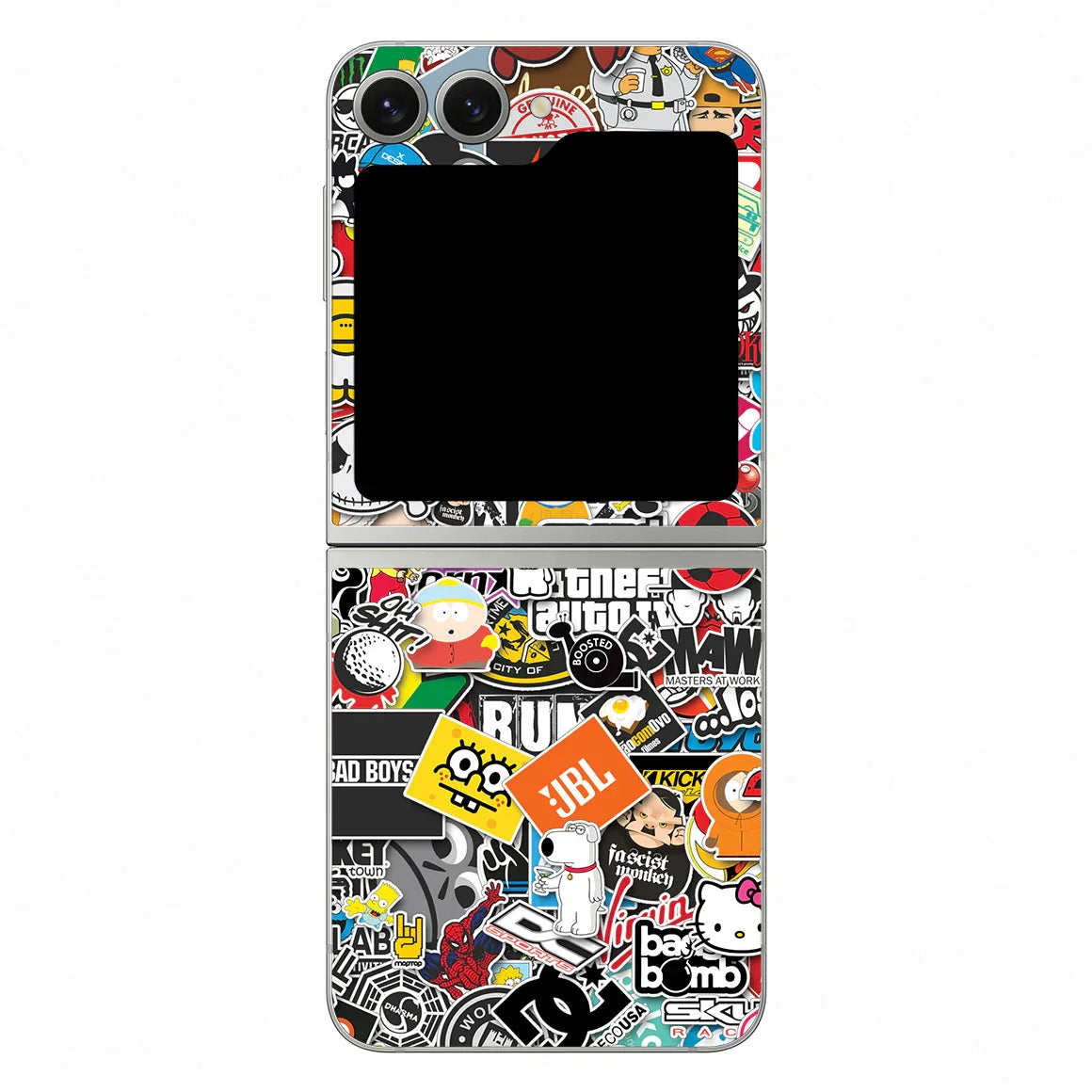 Galaxy Z Flip 6 Designer Series StickerBomb Skin