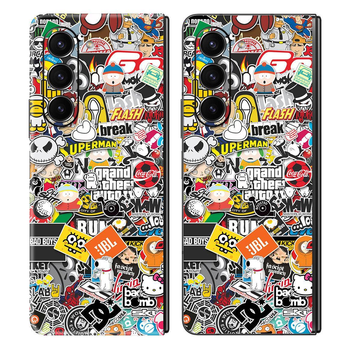 Galaxy Z Fold 5 Designer Series Skins - Slickwraps