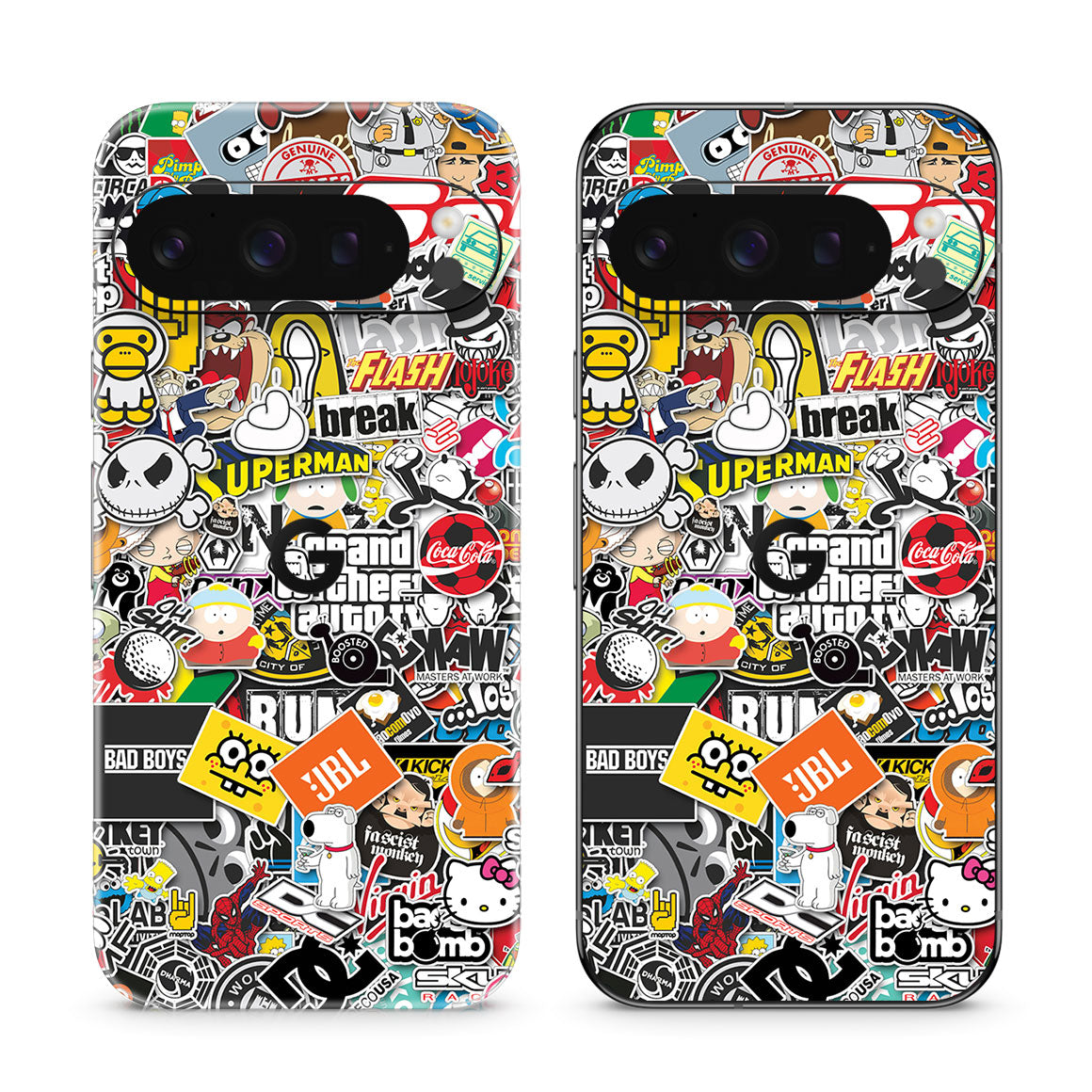 Pixel 10 Pro Designer Series StickerBomb Skin