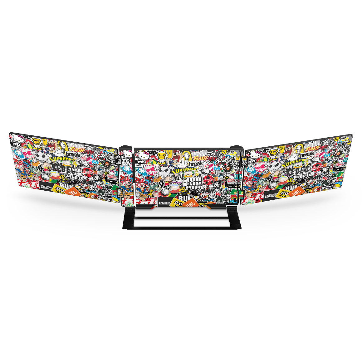 Xebec Tri-Screen Designer Series StickerBomb Skin