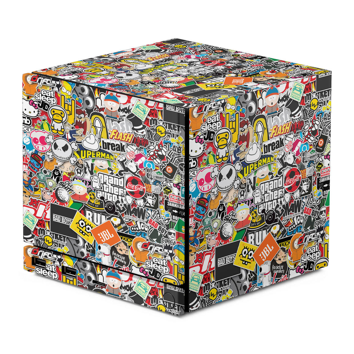 Steam Machine Designer Series StickerBomb Skin