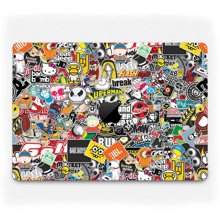 MacBook Pro 14" (2023, M3) Designer Series StickerBomb Skin