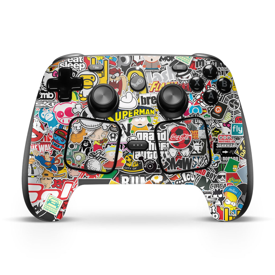 Steam Controller Designer Series StickerBomb Skin