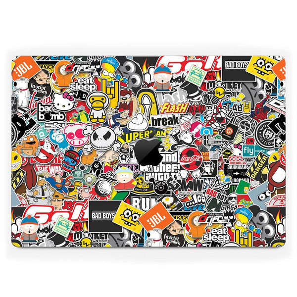 MacBook Pro 16" (2023 M3) Designer Series StickerBomb Skin
