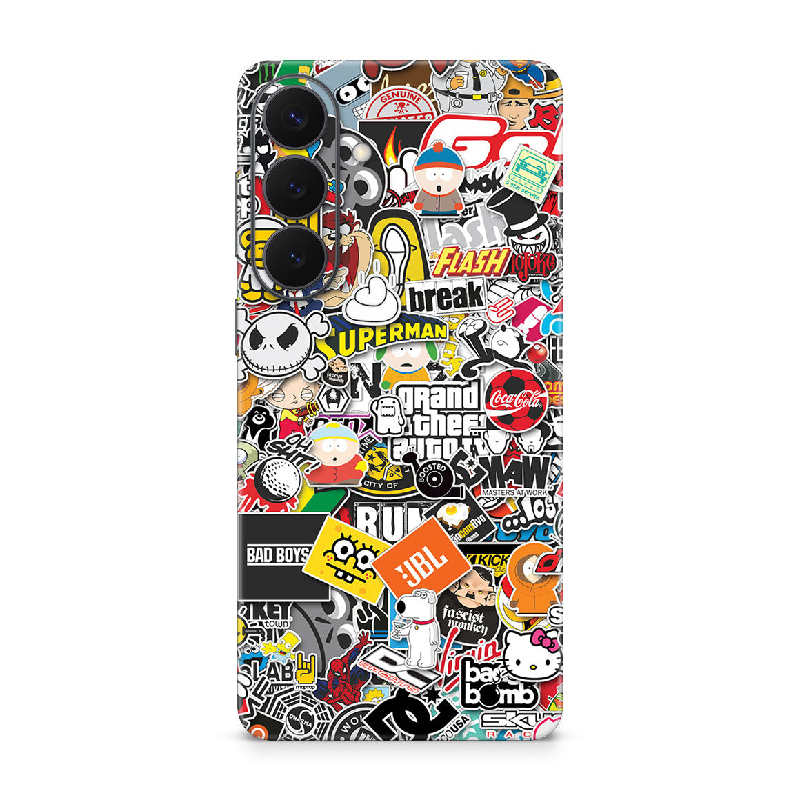 Galaxy S26 Plus Designer Series StickerBomb Skin